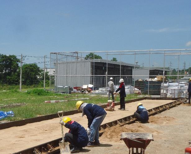 ทำพื้นถนนโรงงาน ระยอง