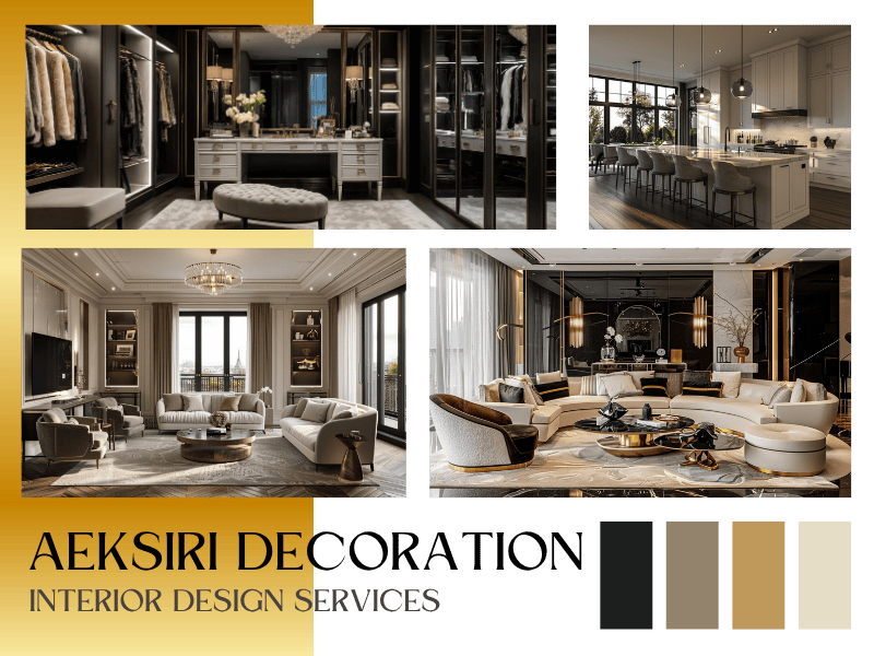 รับเหมาตกแต่งภายในบ้านระดับ Hi-End