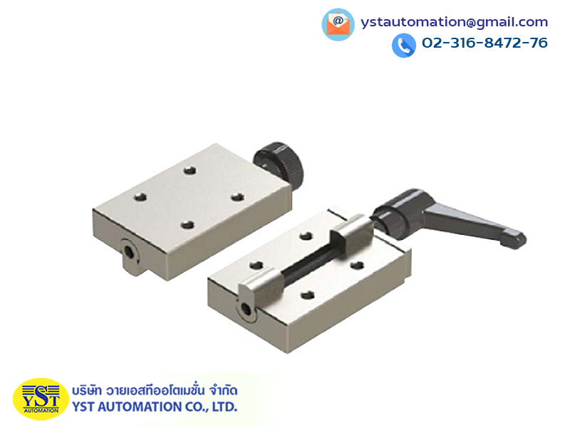 อุปกรณ์เชิงกลที่เกี่ยวกับการเคลื่อนที่แนวเส้นตรง แคลมป์ลิเนียร์ไกด์ LMR-0816-KC ซีรี่ส์