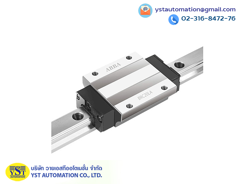 อุปกรณ์เชิงกลที่เกี่ยวกับการเคลื่อนที่แนวเส้นตรง Linear Guideway รุ่น BR-LA (รถขนปีก)