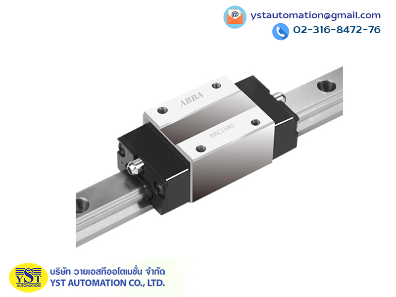 อุปกรณ์เชิงกลที่เกี่ยวกับการเคลื่อนที่แนวเส้นตรง Linear Guideway รุ่น BR-R0 (รถสลิมไลน์)