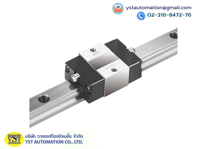 อุปกรณ์เชิงกลที่เกี่ยวกับการเคลื่อนที่แนวเส้นตรง Linear Guideway รุ่น BR-SU (รถสลิมไลน์)