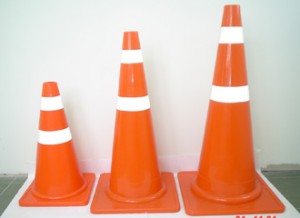 กรวยยางจราจร กรวยยางจราจร