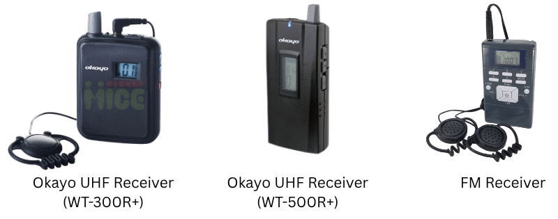 ข้อควรระวังในการใช้หูฟังการแปลภาษา