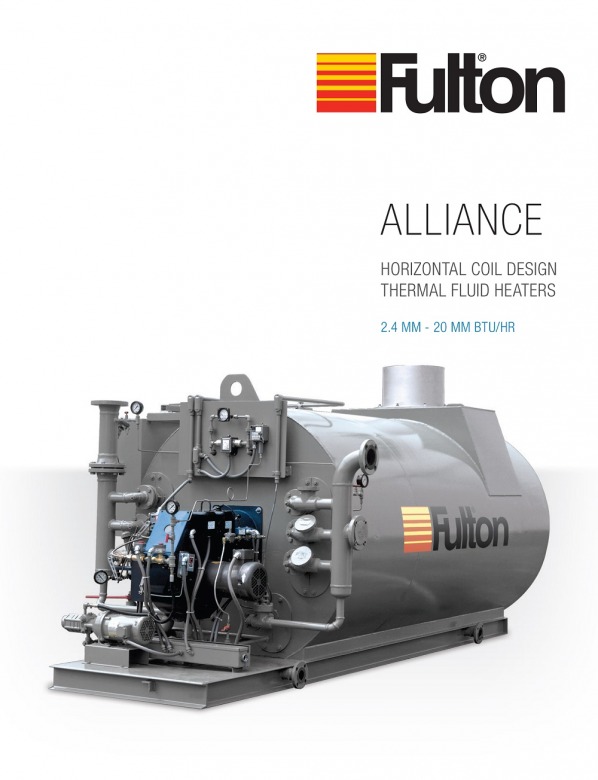 หม้อต้มน้ำร้อนอุตสาหกรรม FULTON Alliance