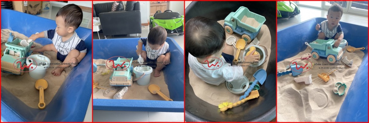 รีวิวอ่างเปลพลาสติกเล่นทราย