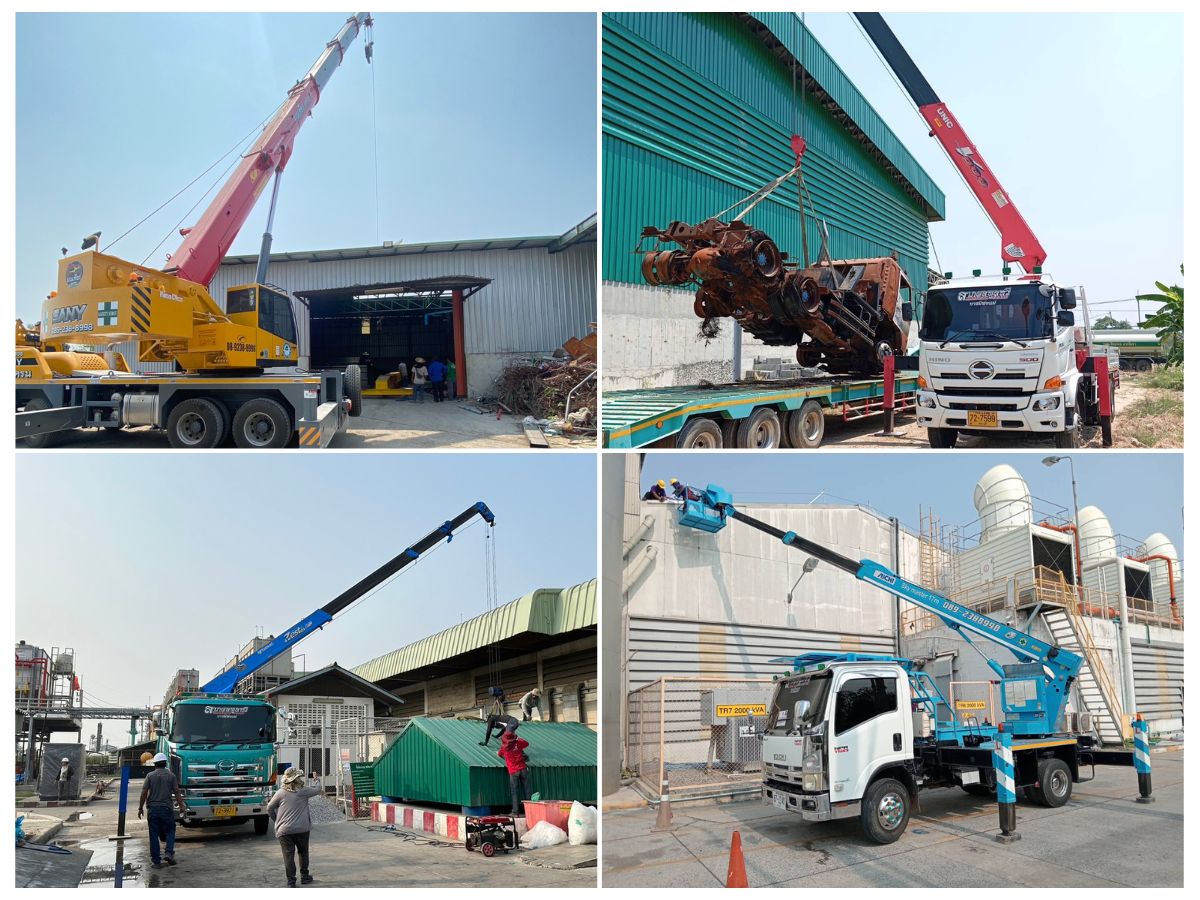 ให้เช่ารถเฮี๊ยบ สระบุรี บริการ 24 ชั่วโมง