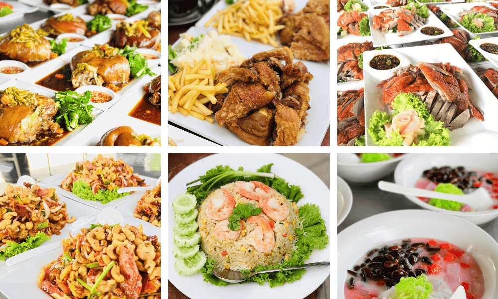 อาหารโต๊ะจีน