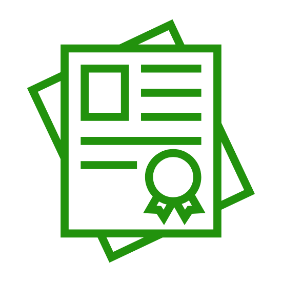 มี Certificate รับรอง