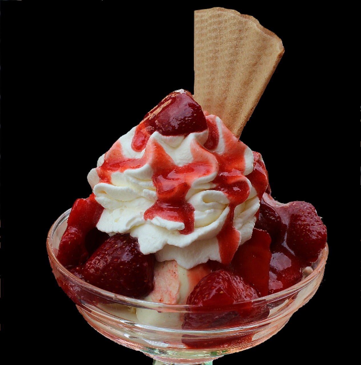 ice-cream สตรอเบอร์รี่ ice-cream สตรอเบอร์รี่