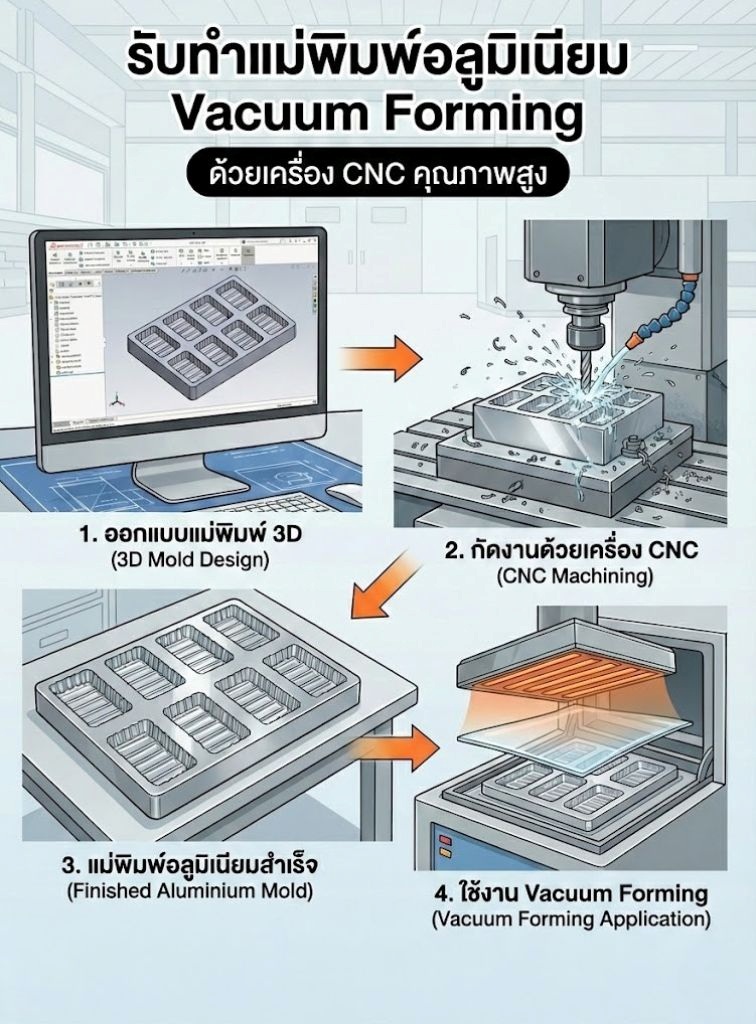 รับทำแม่พิมพ์อลูมิเนียม