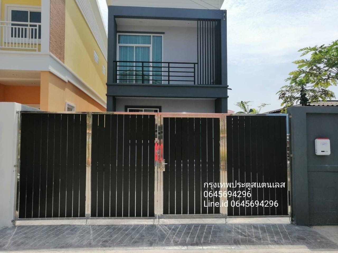 ประตูรั้วสเตนเลส 2025