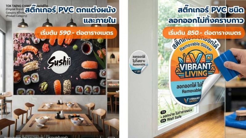 ประเภทงานสติ๊กเกอร์PVC_005 ประเภทงานสติ๊กเกอร์PVC_005
