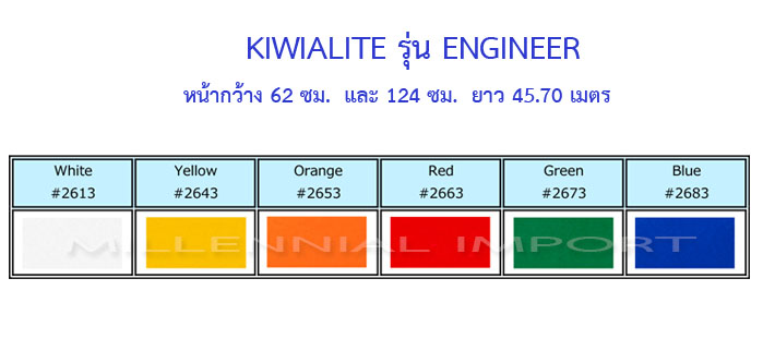 สติกเกอร์สะท้อนแสง Kiwalite Engineer