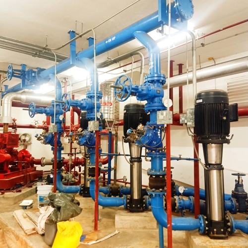 งานติดตั้งท่อน้ำ