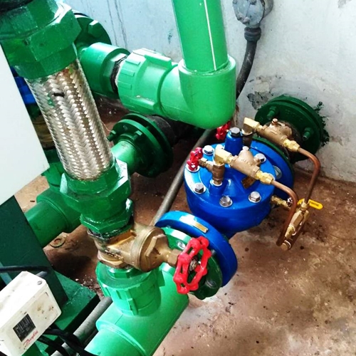 งานวาล์ติดตั้งท่อ