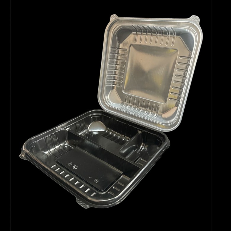 กล่องใส่อาหารจัมโบ้3ช่อง