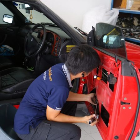 วิธีแก้ฝืดกระจก