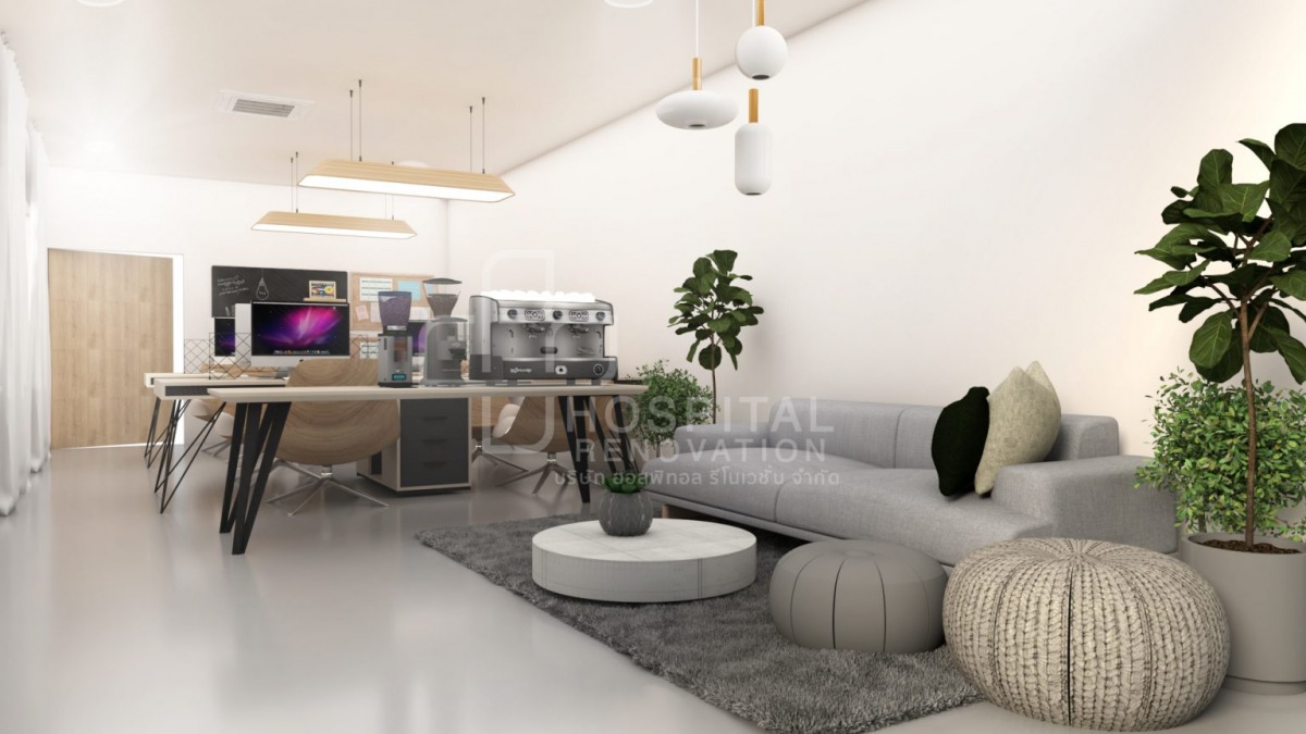 ออกแบบ Office โรงพยาบาล