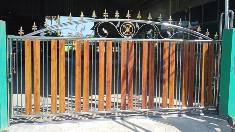 ประตูรั้วสแตนเลสราคาถูก