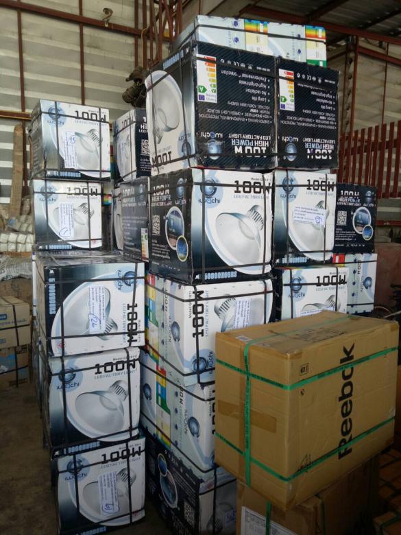โคมไฟไฮเบย์ iwachi LED 100W แม่สอด