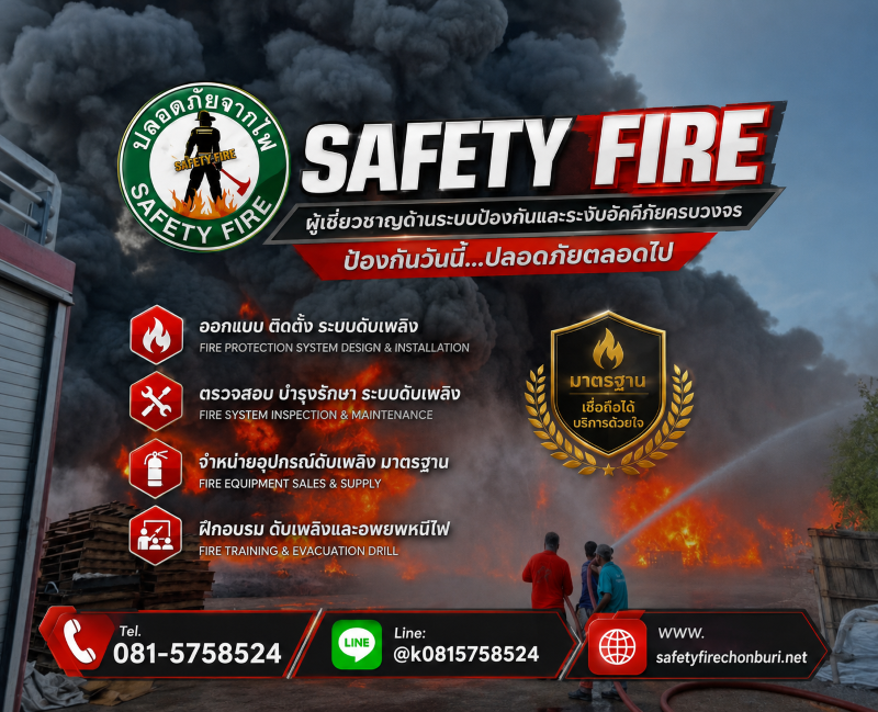 เซฟตี้ไฟร์ ชลบุรี เซฟตี้ไฟร์ ชลบุรี