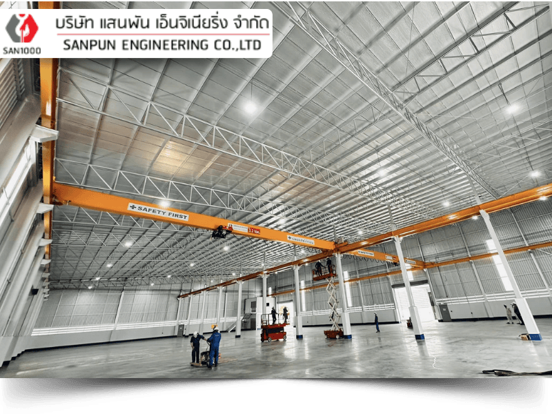 รับติดตั้งเครนโรงงาน รับติดตั้งเครนโรงงาน