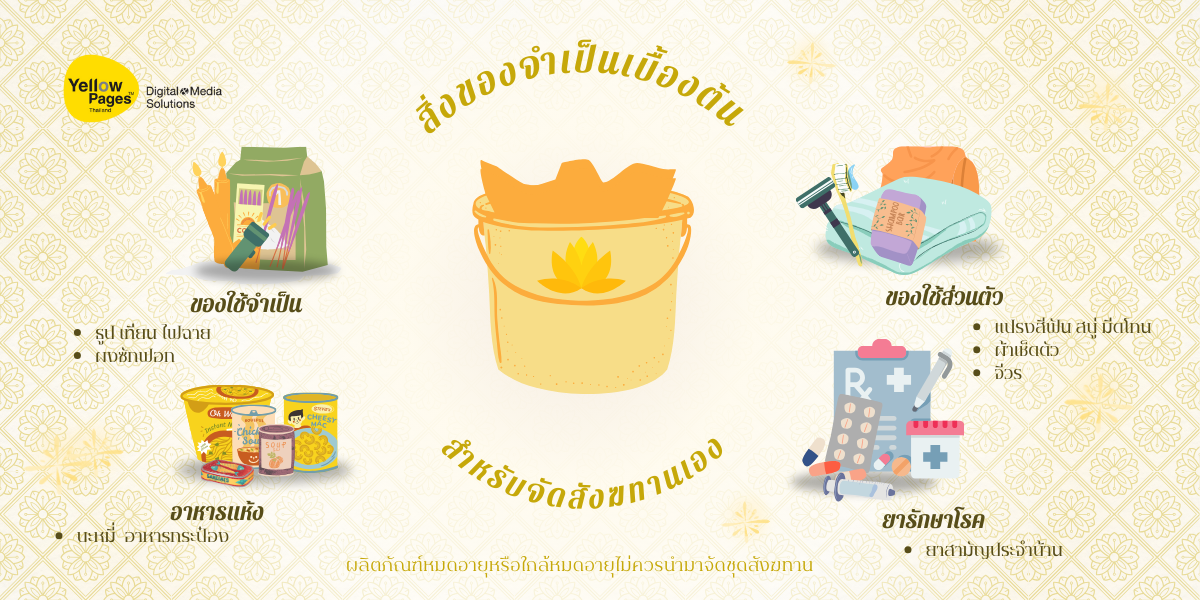 จัดสังฆทานเองง่ายๆ พระได้ใช้ ญาติโยมได้บุญรับวันวิสาขบูชา